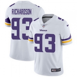 Nike Vikings #93 Sheldon Richardson White Mens Stitched NFL Vapor Untouchable Limited Jersey