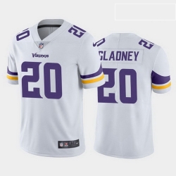 men jeff gladney minnesota vikings white vapor limited jersey 