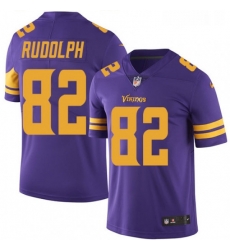 Youth Nike Minnesota Vikings 82 Kyle Rudolph Limited Purple Rush Vapor Untouchable NFL Jersey