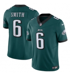 Men Philadelphia Eagles 6 DeVonta Smith Green 2023 F U S E  Vapor Untouchable Limited Stitched Football Jersey