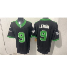 Men Philadelphia Eagles  9 Makai Lemon Black 2026 Draft F U S E Vapor Untouchable Limited Stitched Football Jersey