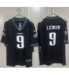 Men Philadelphia Eagles 9 Makai Lemon Black 2026 Draft Vapor Untouchable Limited Stitched Football Jersey Men Philadelphia Eagles 9 Makai Lemon Black 2026 Draft Vapor Untouchable Limited Stitched Football Jersey