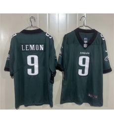 Men Philadelphia Eagles  9 Makai Lemon Green 2026 Draft Vapor Untouchable Limited Stitched Football Jersey