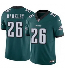 Men Philadelphia Eagles Saquon Barkley #26 Green F U S E Limited Stitched Football Jersey