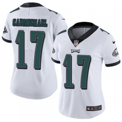 Nike Eagles #17 Harold Carmichael White Womens Stitched NFL Vapor Untouchable Limited Jersey