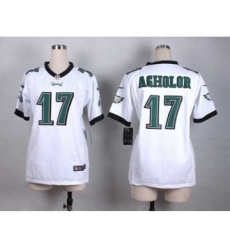 nike women nfl jerseys philadelphia eagles 17 agholor white[nike[agholor]