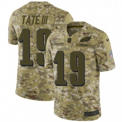 Youth Nike Philadelphia Eagles 19 Golden Tate III Limited Camo 2018 Salute to Service NFL Jerse