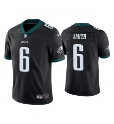 Youth Philadelphia Eagles 6 DeVonta Smith Black Vapor Untouchable Limited Stitched Football Jersey 