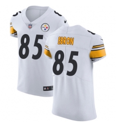 Nike Pittsburgh Steelers 85 Eric Ebron White Men Stitched NFL New Elite Jersey