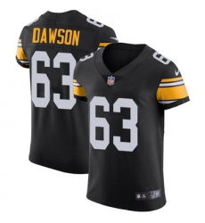 Nike Steelers #63 Dermontti Dawson Black Alternate Mens Stitched NFL Vapor Untouchable Elite Jersey