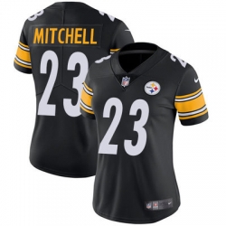 Nike Steelers #23 Mike Mitchell Black Team Color Womens Stitched NFL Vapor Untouchable Limited Jersey