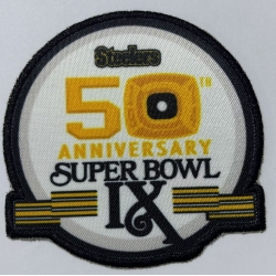 Women Steelers 50th Anniversary Patch Biaog