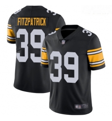 Steelers #39 Minkah Fitzpatrick Black Alternate Youth Stitched Football Vapor Untouchable Limited Jersey