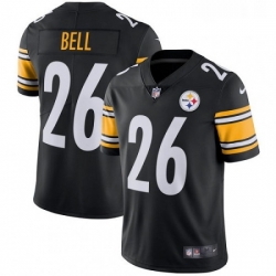 Youth Nike Pittsburgh Steelers 26 LeVeon Bell Black Team Color Vapor Untouchable Limited Player NFL Jersey