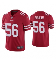 Men San Francisco 49ers 56 Samson Ebukam Red Vapor Limited Jersey