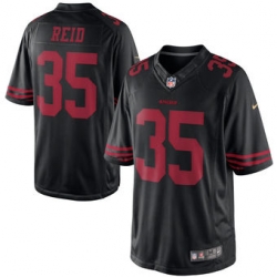 Mens San Francisco 49ers Eric Reid Nike Black Alternate Limited Jersey