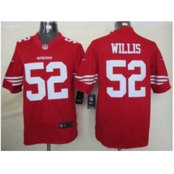 Nike San Francisco 49ers 52 Patrick Willis Red Limited NFL Jersey