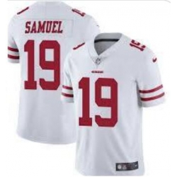 49ers 19 Deebo Samuel White Youth Stitched Football Vapor Untouchable Limited Jersey