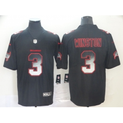 Buccaneers 3 Jameis Winston Black Arch Smoke Vapor Untouchable Limited Jersey