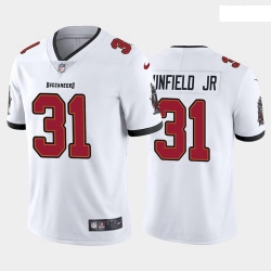 Men Tampa Bay Buccaneers 31 Antoine Winfield Jr  2020 NFL Draft Vapor Limited White Jersey