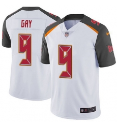 Nike Buccaneers 9 Matt Gay White Men Stitched NFL Vapor Untouchable Limited Jersey