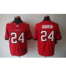 Nike Tampa Bay Buccaneers 24 Mark Barron Red Limited NFL Jersey