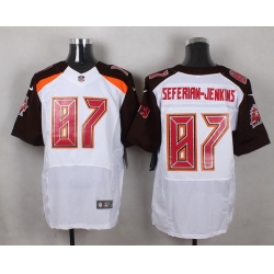 Nike Tampa Bay Buccaneers #87 Austin Seferian Jenkins White Mens Stitched NFL New Elite Jersey