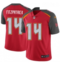 Youth Nike Tampa Bay Buccaneers 14 Ryan Fitzpatrick Elite Red Team Color NFL Jersey