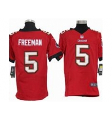 Youth Nike Youth Tampa Bay Buccanee #5 Josh Freeman red jerseys