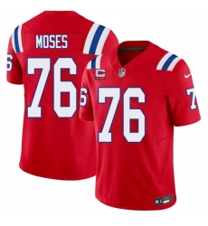 Men New England Patriots 76 Morgan Moses Red 2026 F U S E 3 Star C Pach Vapor Limited Stitched Football Jersey Men New England Patriots 76 Morgan Moses Red 2026 F U S E 3 Star C Pach Vapor Limited Stitched Football Jersey