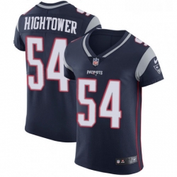 Mens Nike New England Patriots 54 Donta Hightower Navy Blue Team Color Vapor Untouchable Elite Player NFL Jersey