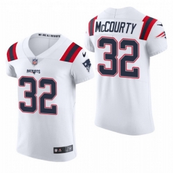 New England Patriots 32 Devin Mccourty Nike Men White Team Color Men Stitched NFL 2020 Vapor Untouchable Elite Jersey