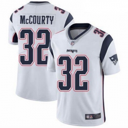 Nike Patriots 32 Devin McCourty White Men Vapor Untouchable Limited Jersey