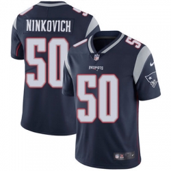 Nike Patriots #50 Rob Ninkovich Navy Blue Team Color Mens Stitched NFL Vapor Untouchable Limited Jersey