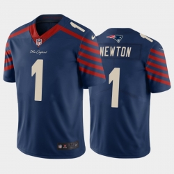 Patriots Cam Newton Navy Vapor Limited Jersey City EditionMen's Jersey