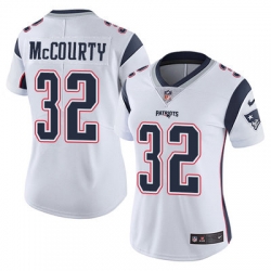 Nike Patriots #32 Devin McCourty White Womens Stitched NFL Vapor Untouchable Limited Jersey