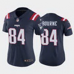 Women New England Patriots Kendrick Bourne #84 Rush Stitched NFL Jersey