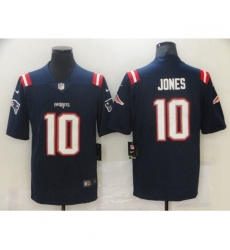 Youth New England Patriots #10 Mac Jones Nike Navy Rush Limited Jersey