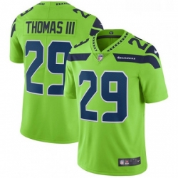 Mens Nike Seattle Seahawks 29 Earl Thomas III Limited Green Rush Vapor Untouchable NFL Jersey