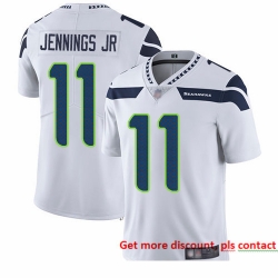 Seahawks 11 Gary Jennings Jr  White Men Stitched Football Vapor Untouchable Limited Jersey