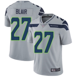 Seahawks 27 Marquise Blair Grey Alternate Men Stitched Football Vapor Untouchable Limited Jersey