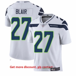 Seahawks 27 Marquise Blair White Men Stitched Football Vapor Untouchable Limited Jersey