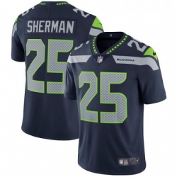 Youth Nike Seattle Seahawks 25 Richard Sherman Elite Steel Blue Team Color NFL Jersey