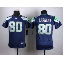 nike youth nfl jerseys seattle seahawks 80 largent blue[nike]