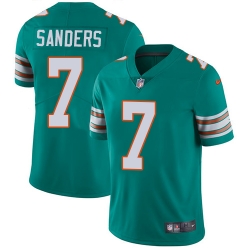 7 Jason Sanders Aqua Green Nike NFL Alternate Men Jersey Miami Dolphins Vapor Untouchable Limited Jersey