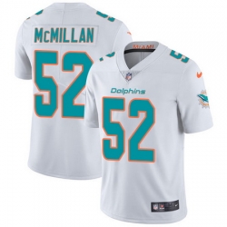 Nike Dolphins #52 Raekwon McMillan White Mens Stitched NFL Vapor Untouchable Limited Jersey