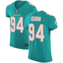 Nike Dolphins #94 Robert Quinn Aqua Green Team Color Mens Stitched NFL Vapor Untouchable Elite Jersey