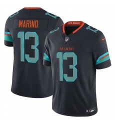 Youth Miami Dolphins 13 Dan Marino Black 2025 F U S E   Rivalries Vapor Limited Stitched Football Jersey