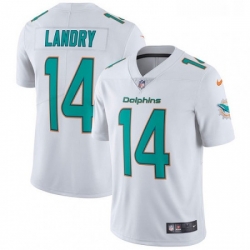 Youth Nike Miami Dolphins 14 Jarvis Landry Elite White NFL Jersey