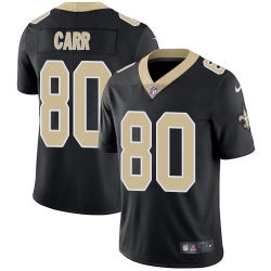 Limited Nike Black Mens Austin Carr Home Jersey NFL 80 New Orleans Saints Vapor Untouchable